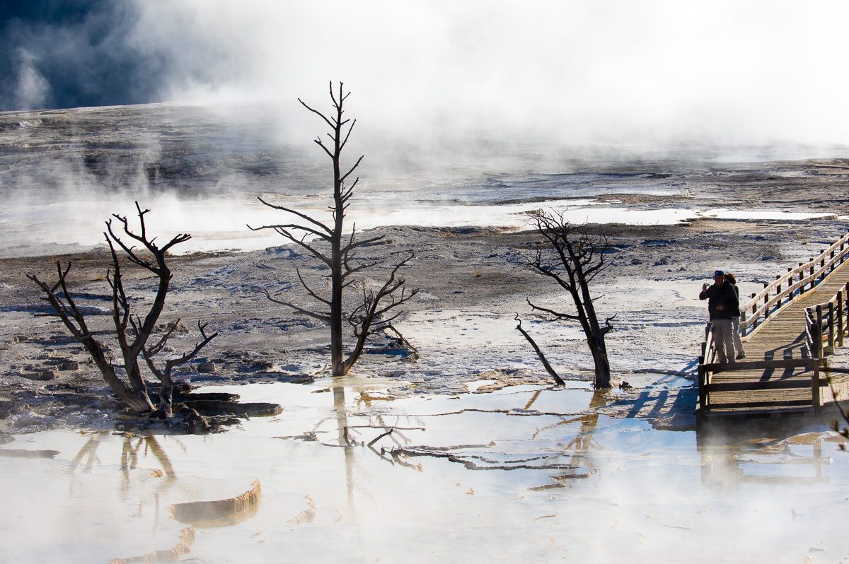 Various Yellowstone Hot Springs